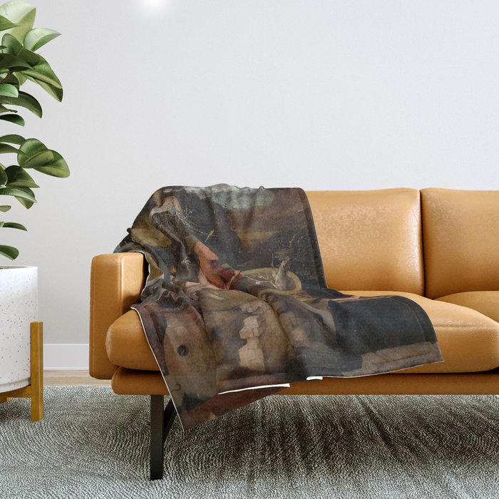 Jheronimus Bosch Throw Blanket