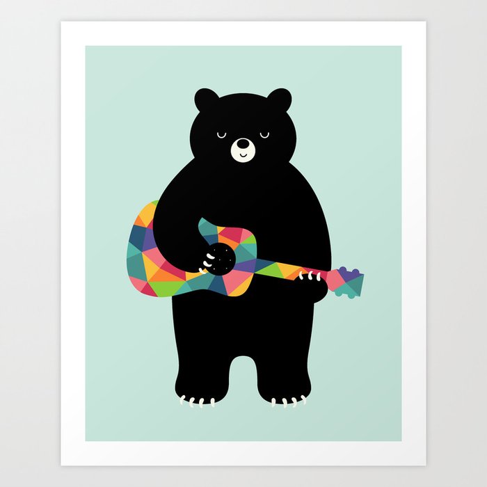Discover the motif HAPPY SONG by Andy Westface as a print at TOPPOSTER