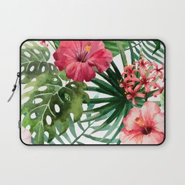 tropical hibiscus Laptop Sleeve