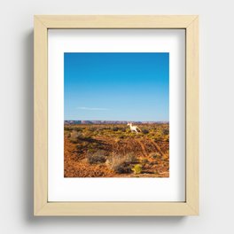 Wild Horses in the Desert Recessed Framed Print