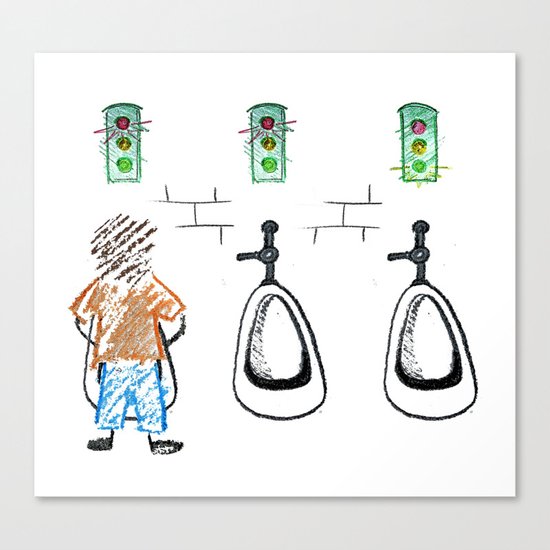 Advanced Potty Training Canvas Print
