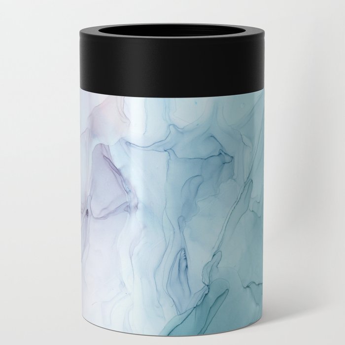 Beachy Pastel Flowing Ombre Abstract Flip Can Cooler