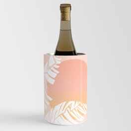 Pink Tropical Sunset Wine Chiller