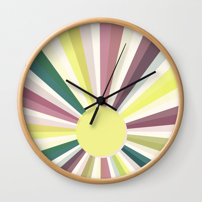 Summer in the City Wall Clock