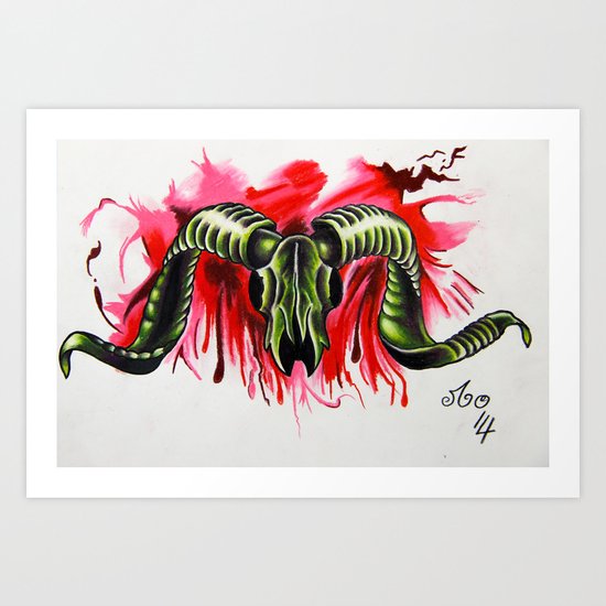 Treachery Art Print