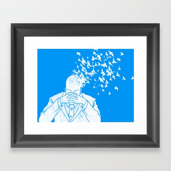 Fly free Framed Art Print