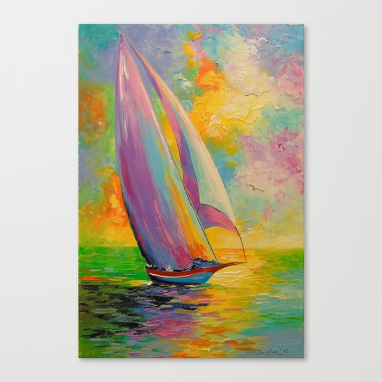 A fresh breeze Canvas Print
