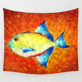 Esperimentoza - gorgeous fish Wall Tapestry