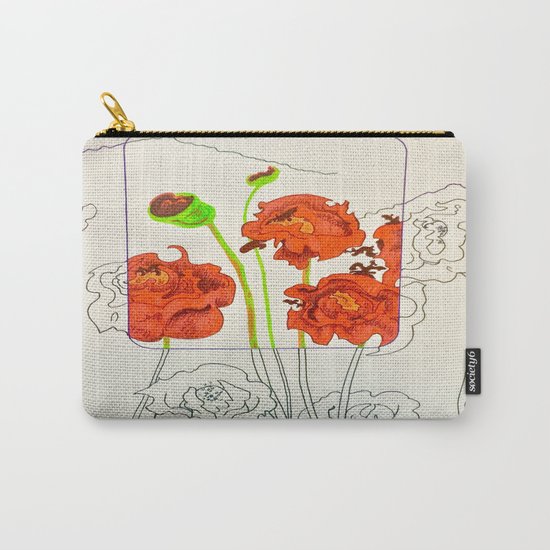 Perspective on Flowers Carry-All Pouch