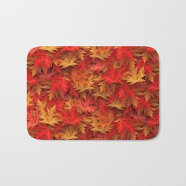 Autumn Case Fall Leaves Bath Mat | Photo, Maple, Color, Autumn, Emerge, Leaf, Colorful, Case, Fall, Nature 
