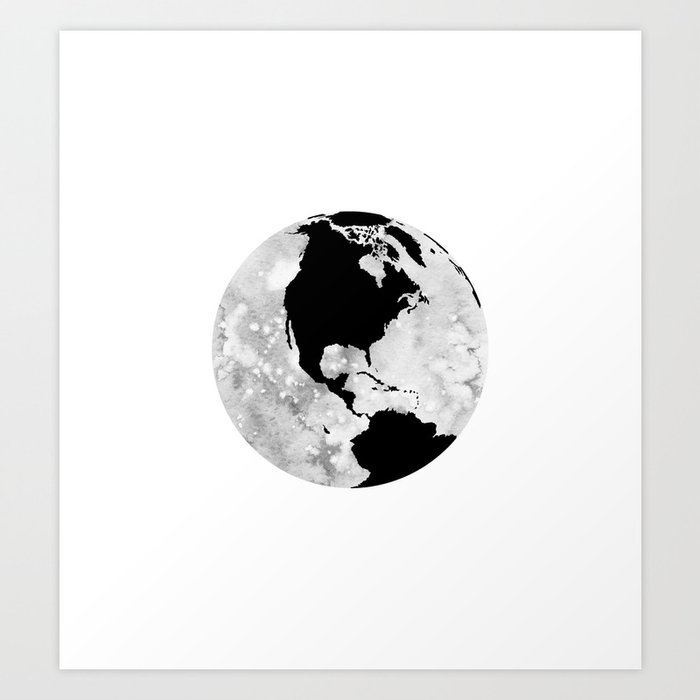 Discover the motif EARTH. by Art by ASolo as a print at TOPPOSTER