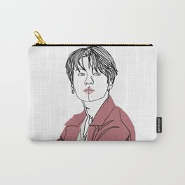 Jungkook BTS minimalism  Carry-All Pouch