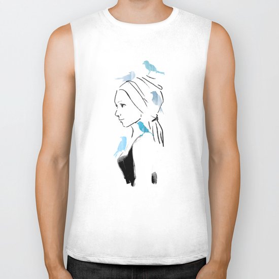 A Portrait Biker Tank