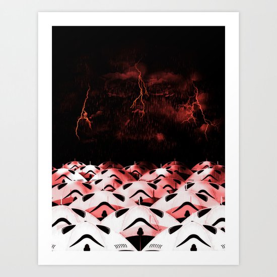 Stormtroopers Art Print