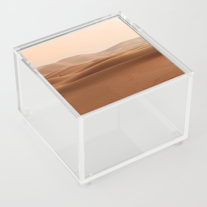 Sand Dunes Of Morocco Acrylic Box