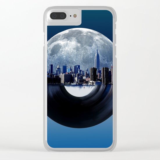 new york city music 2 Clear iPhone Case