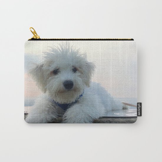 Teddy At Sunset Carry-All Pouch