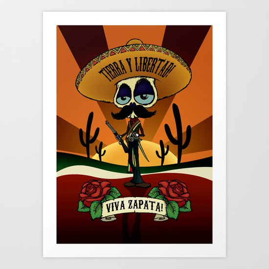 Viva Zapata! Art Print