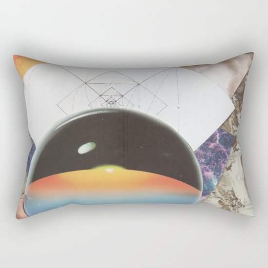 Hand of Symmetry Rectangular Pillow