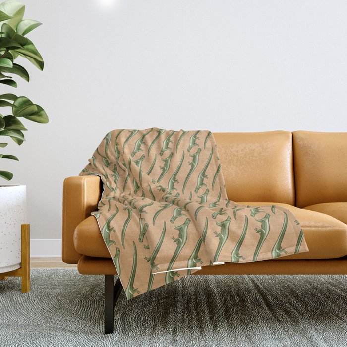 The Succulent Experience Throw Blanket