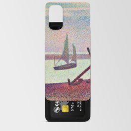 Georges Seurat The Channel at Gravelines, Evening Android Card Case