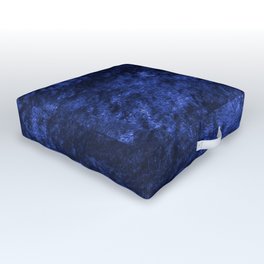 Royal blue navy velvet Outdoor Floor Cushion