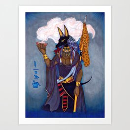 Yinepu-Wepwawet / Anubis Art Print