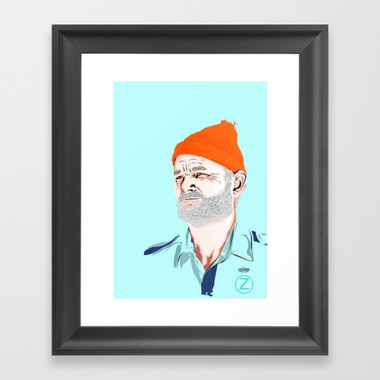 Doc Zissou Framed Art Print