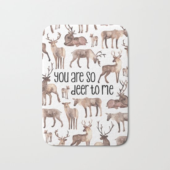 Deer Bath Mat