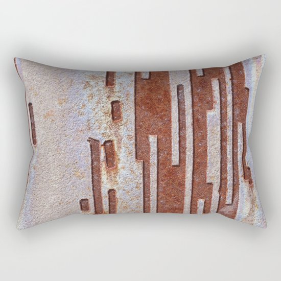 Alien Rust Rectangular Pillow