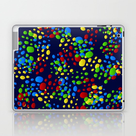 Colorful Paint Drops Design  Laptop & iPad Skin