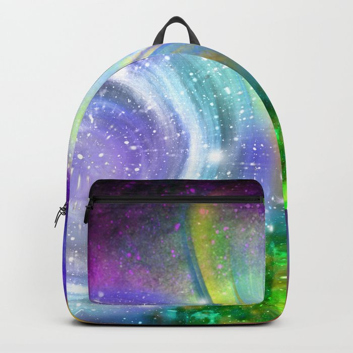 Rainbow space Backpack