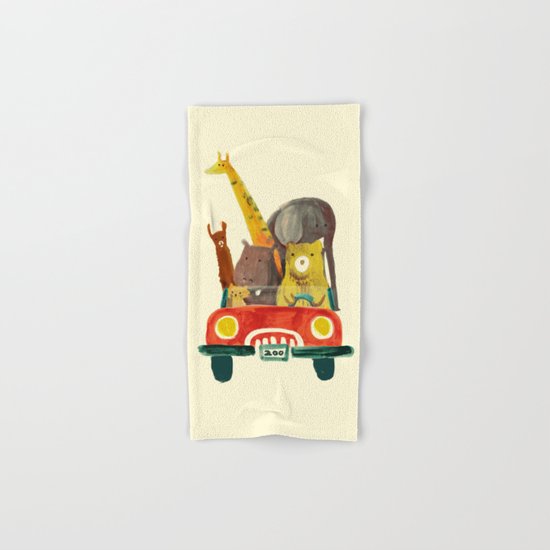 Visit the zoo Hand & Bath Towel
