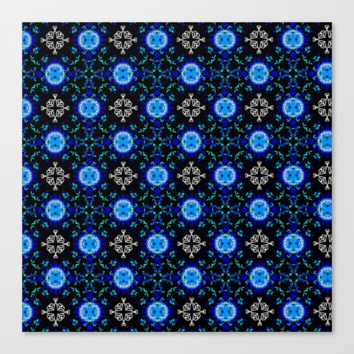 Intricate Eastern Patterns Canvas Print