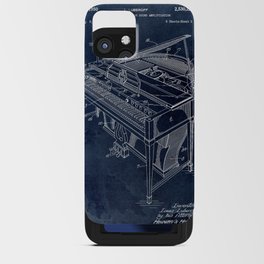 PIANO CONSTRUCTION FOR Sound Patent Year 1945 iPhone Card Case