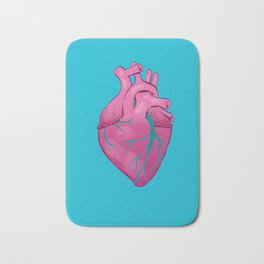 Hearts 01 - Human Heart Bath Mat