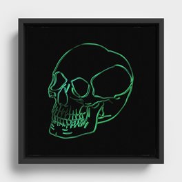 Skull Shift Framed Canvas