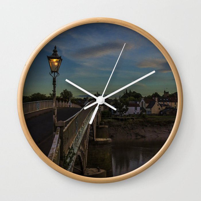 Bridge Over The Wye Chepstow Wall Clock