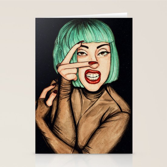 Vamp Stationery Cards