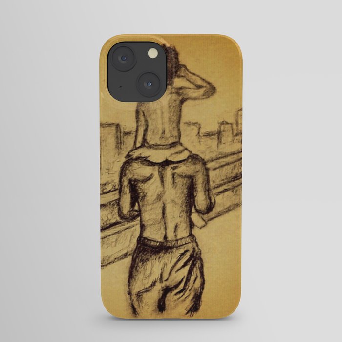 Father, Son & the City iPhone Case