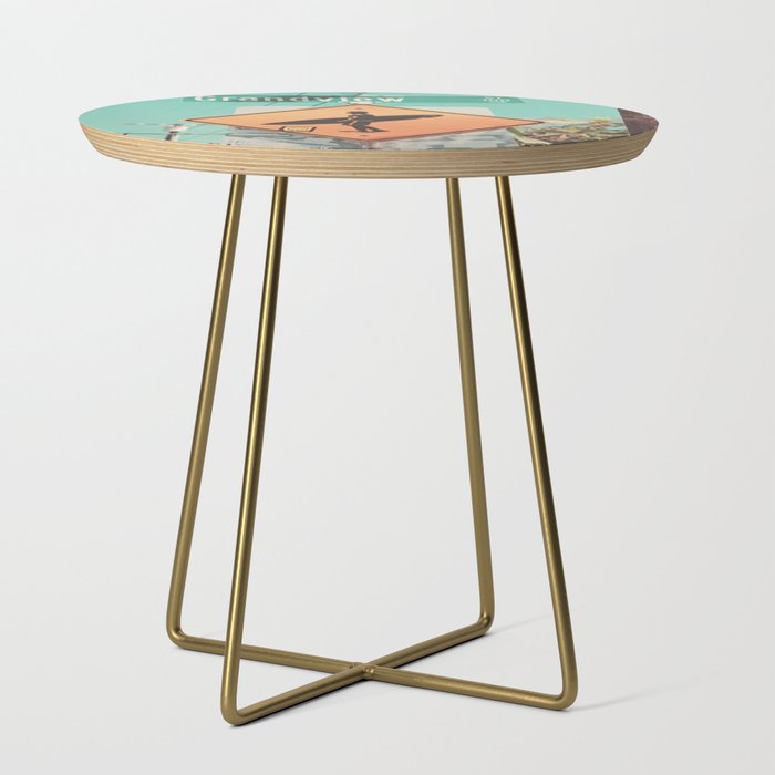 Grandview Street Leucadia Encinitas California Side Table By Mollyalex Society6 Grandview Street Leucadia Encinitas, Round Table Encinitas