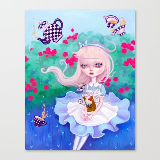 Alice In Wonderland Canvas Print