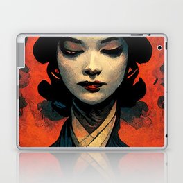 The Ancient Spirit of the Geisha Laptop Skin