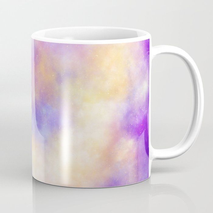 Purple & Orange Twister Galaxy Coffee Mug