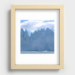 Argentina Photography - The National Park Perito Moreno Glacier Recessed Framed Print