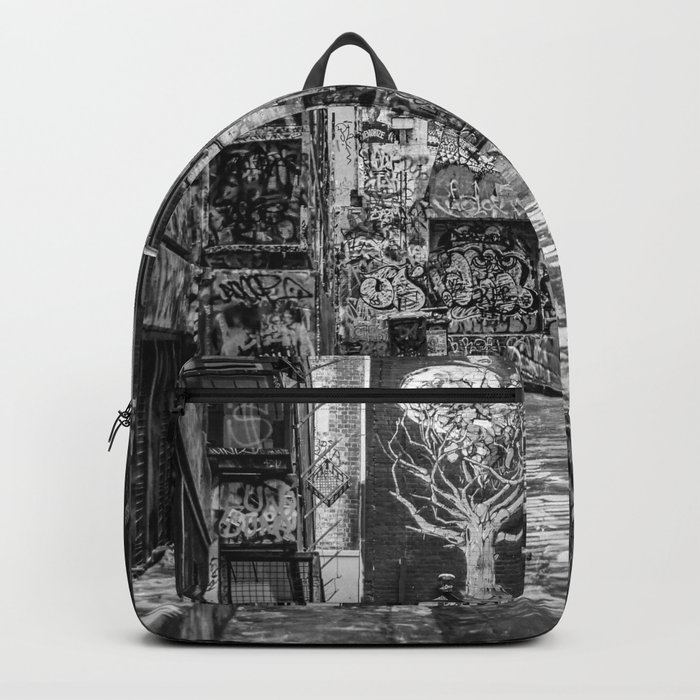 City Life (Black and White) Backpack