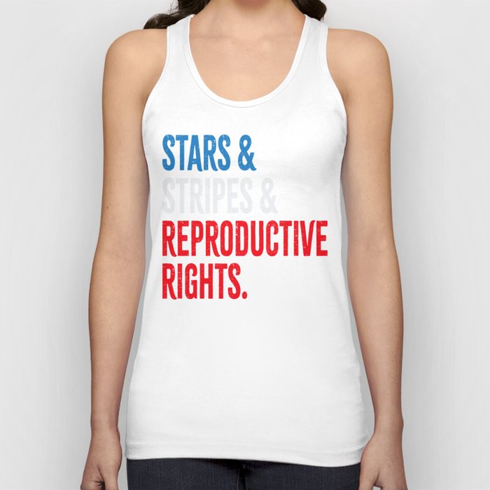 Stars & Stripes & Reproductive Rights. Tank Top