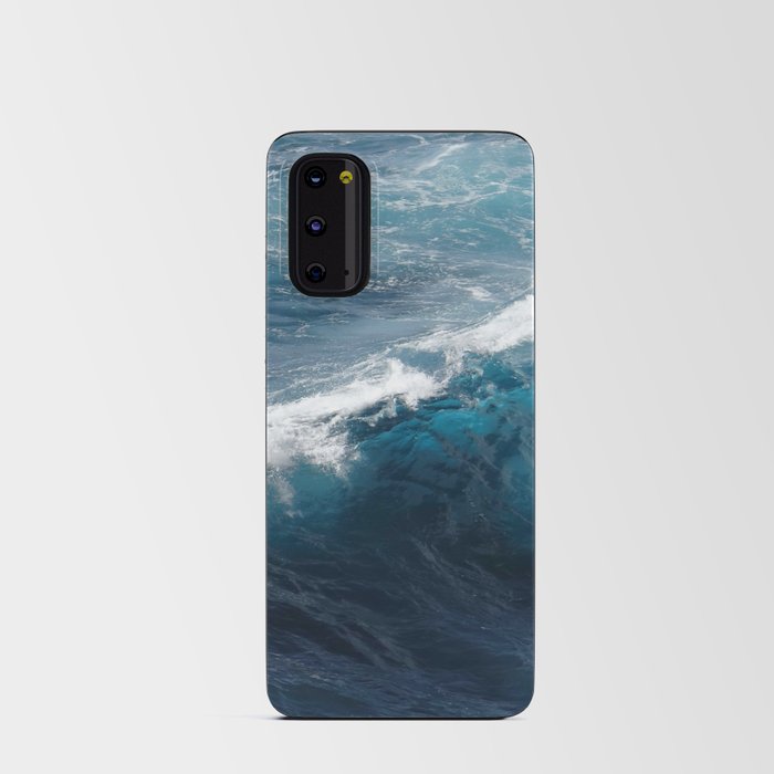 Blue Waves Ocean Sea Android Card Case