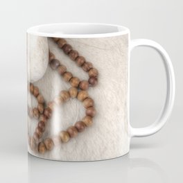 Spirituality. Tibetan mala beads. Coffee Mug