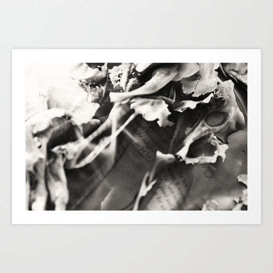 Wasted thoughts Art Print